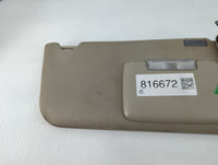 2011-2014 Ford Edge Sun Visor Shade Replacement Passenger Right Mirror Fits Fits 2011 2012 2013 2014 2015 OEM Used Auto Part