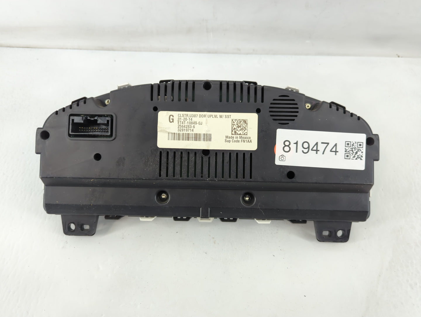 2014 Ford Edge Instrument Cluster Speedometer Gauges P/N:ET4T-10849-GJ Fits OEM Used Auto Parts - Oemusedautoparts1.com