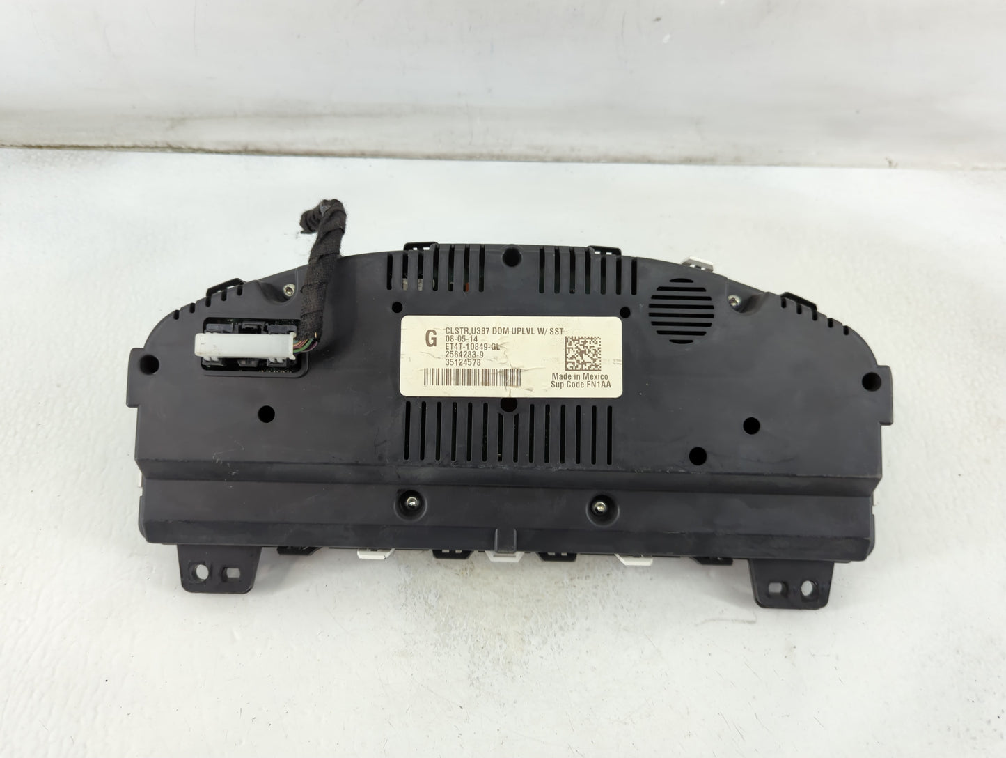2014 Ford Edge Instrument Cluster Speedometer Gauges P/N:ET4T-10849-GL ET4T-10849-GJ Fits OEM Used Auto Parts - Oemusedautop