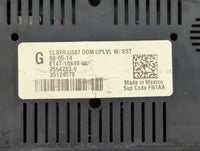 2014 Ford Edge Instrument Cluster Speedometer Gauges P/N:ET4T-10849-GL ET4T-10849-GJ Fits OEM Used Auto Parts - Oemusedautop