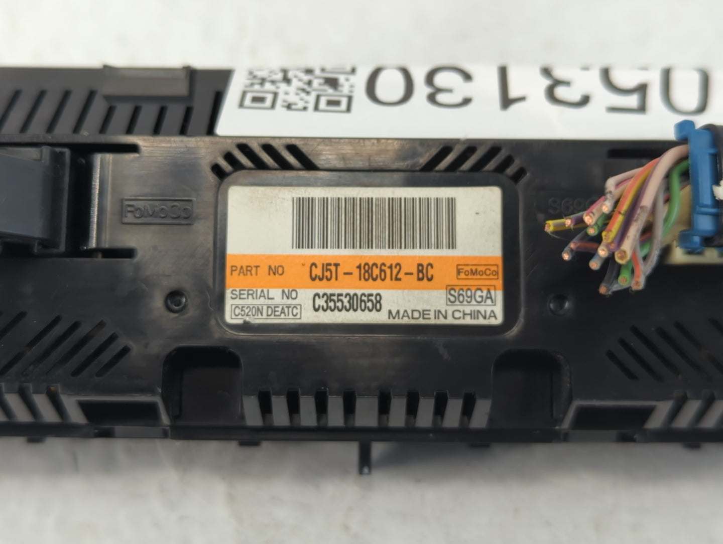 2013-2015 Ford Escape Climate Control Module Temperature AC/Heater Replacement P/N:CJ5T-18C612-BC Fits Fits 2013 2014 2015 O