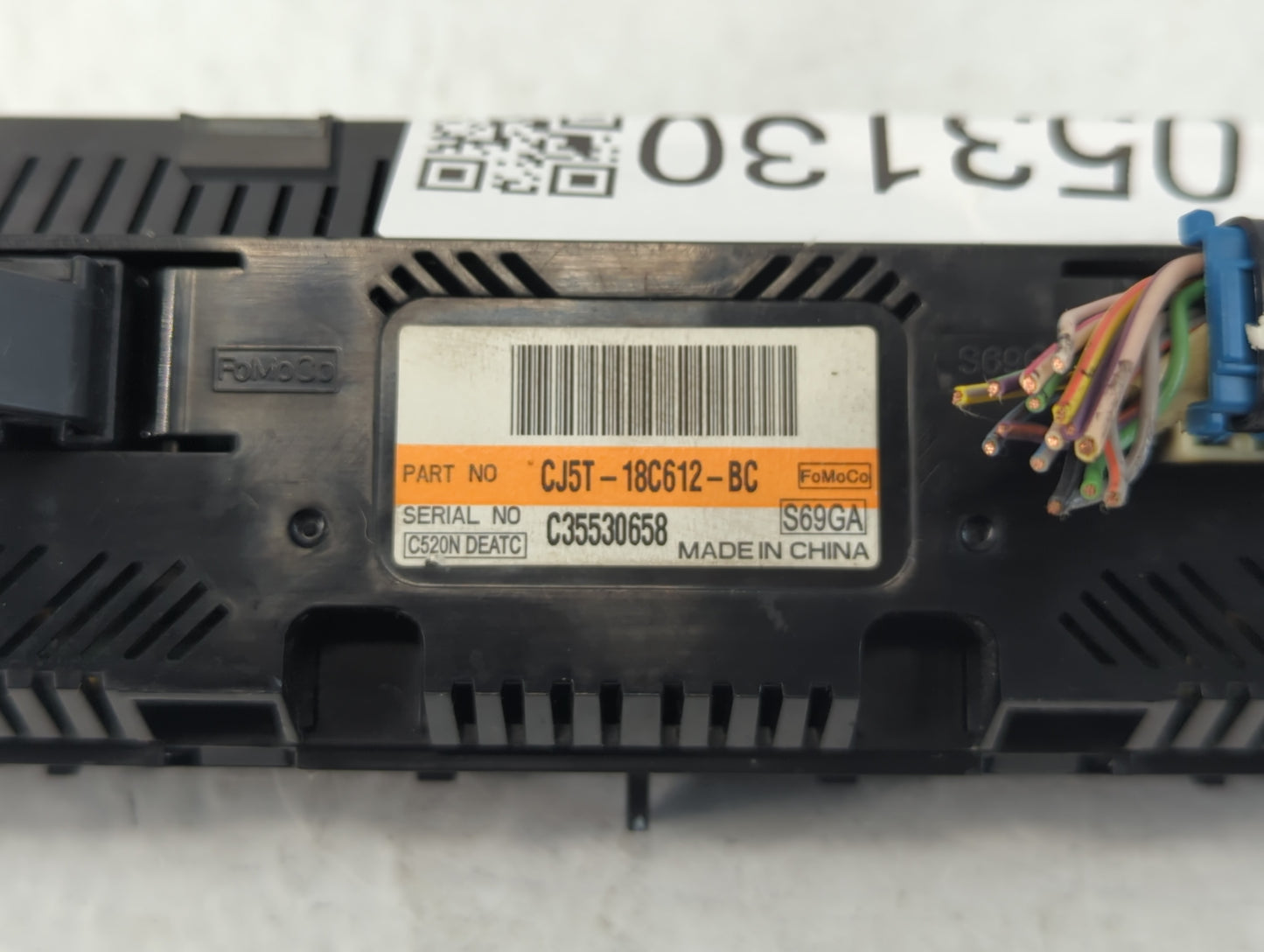 2013-2015 Ford Escape Climate Control Module Temperature AC/Heater Replacement P/N:CJ5T-18C612-BC Fits Fits 2013 2014 2015 O