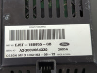 2014-2014 Ford Escape Information Display Screen 1055995 - Oemusedautoparts1.com