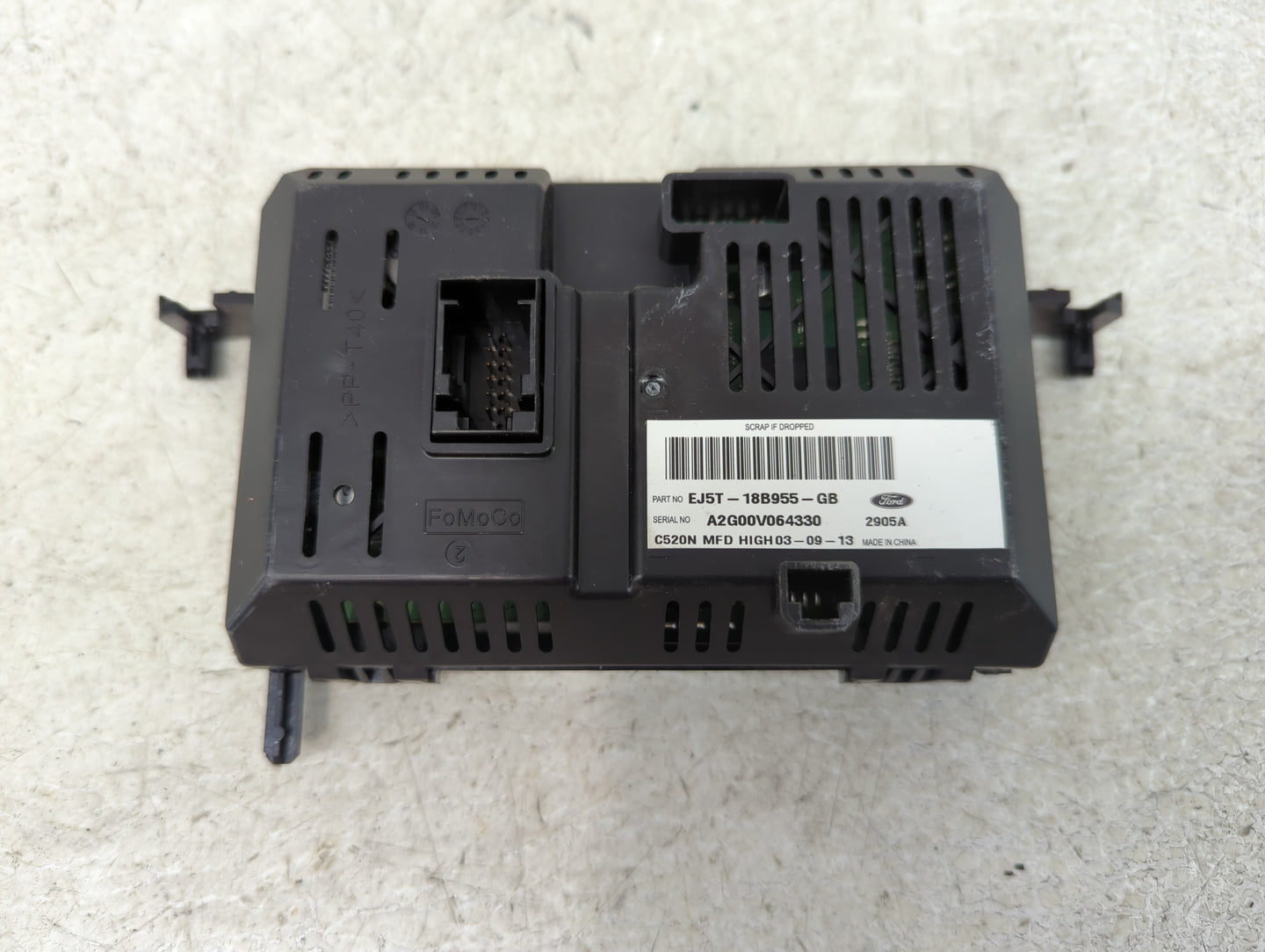 2014-2014 Ford Escape Information Display Screen 1055995 - Oemusedautoparts1.com