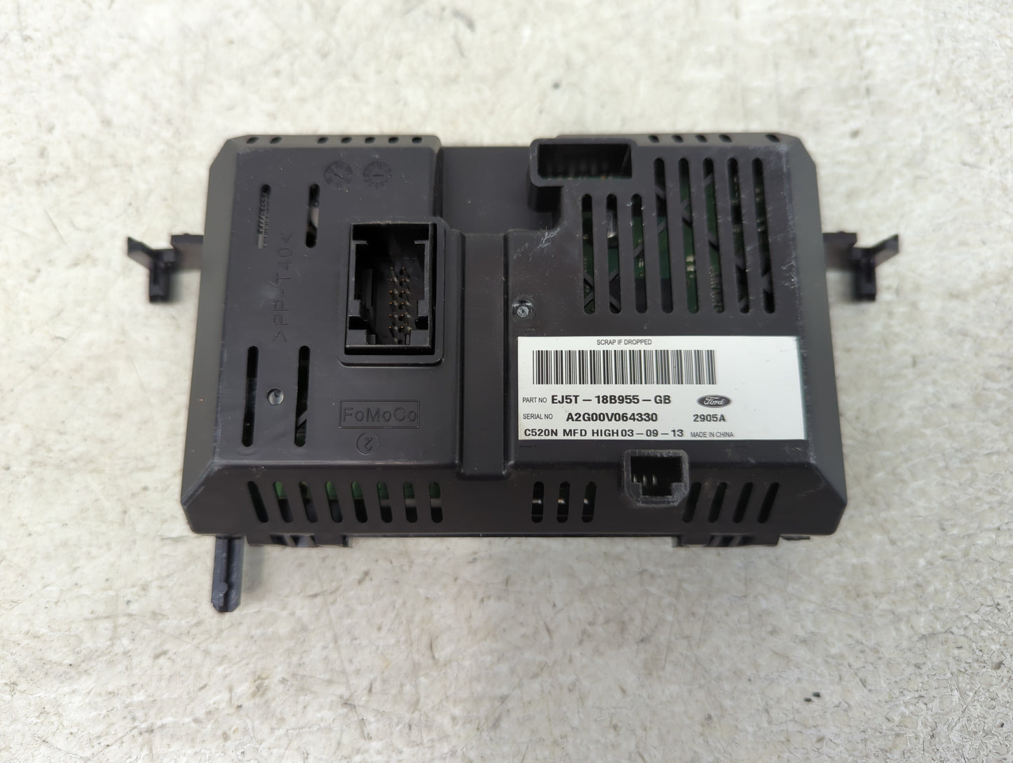 2014-2014 Ford Escape Information Display Screen 1055995 - Oemusedautoparts1.com