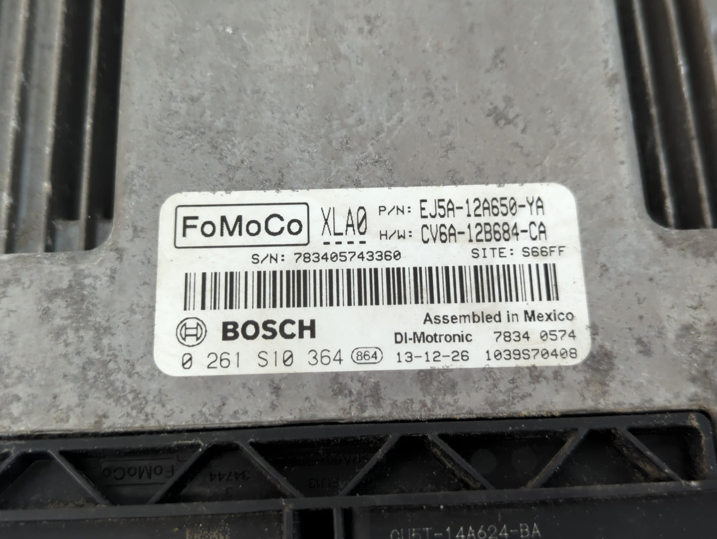 2013-2016 Ford Escape PCM Engine Control Computer ECU ECM PCU OEM P/N:CV6A-12B684-CA EJ5A-12A650-YA Fits Fits 2013 2014 2015