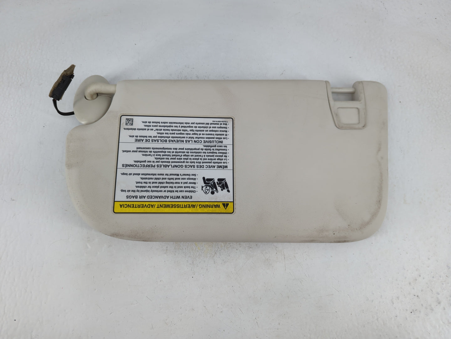 2013-2019 Ford Escape Sun Visor Shade Replacement Passenger Right Mirror Fits Fits 2013 2014 2015 2016 2017 2018 2019 OEM Us