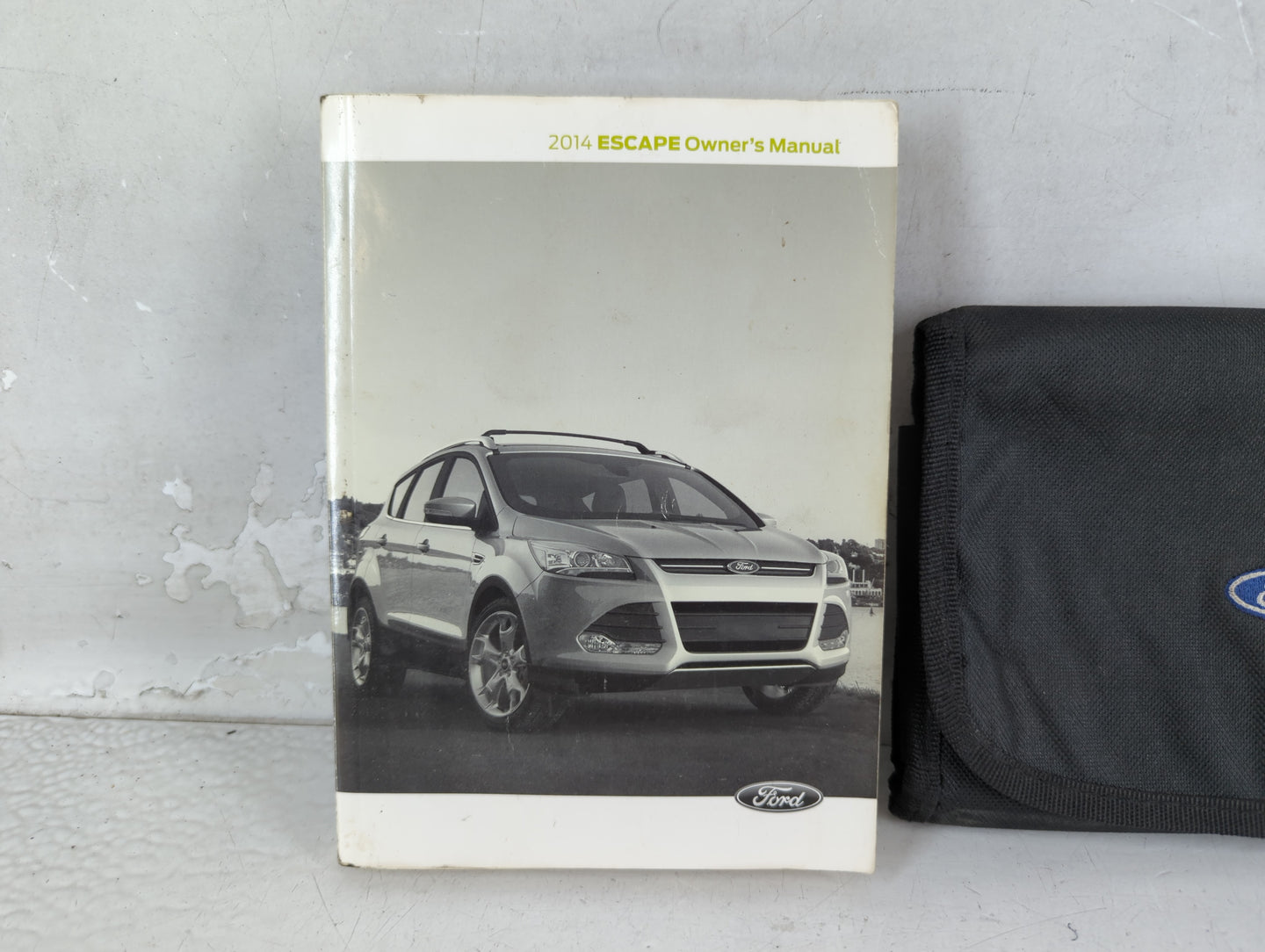 2014 Ford Escape Owners Manual Book Guide P/N:EJ5J 19A321 AB OEM Used Auto Parts - Oemusedautoparts1.com