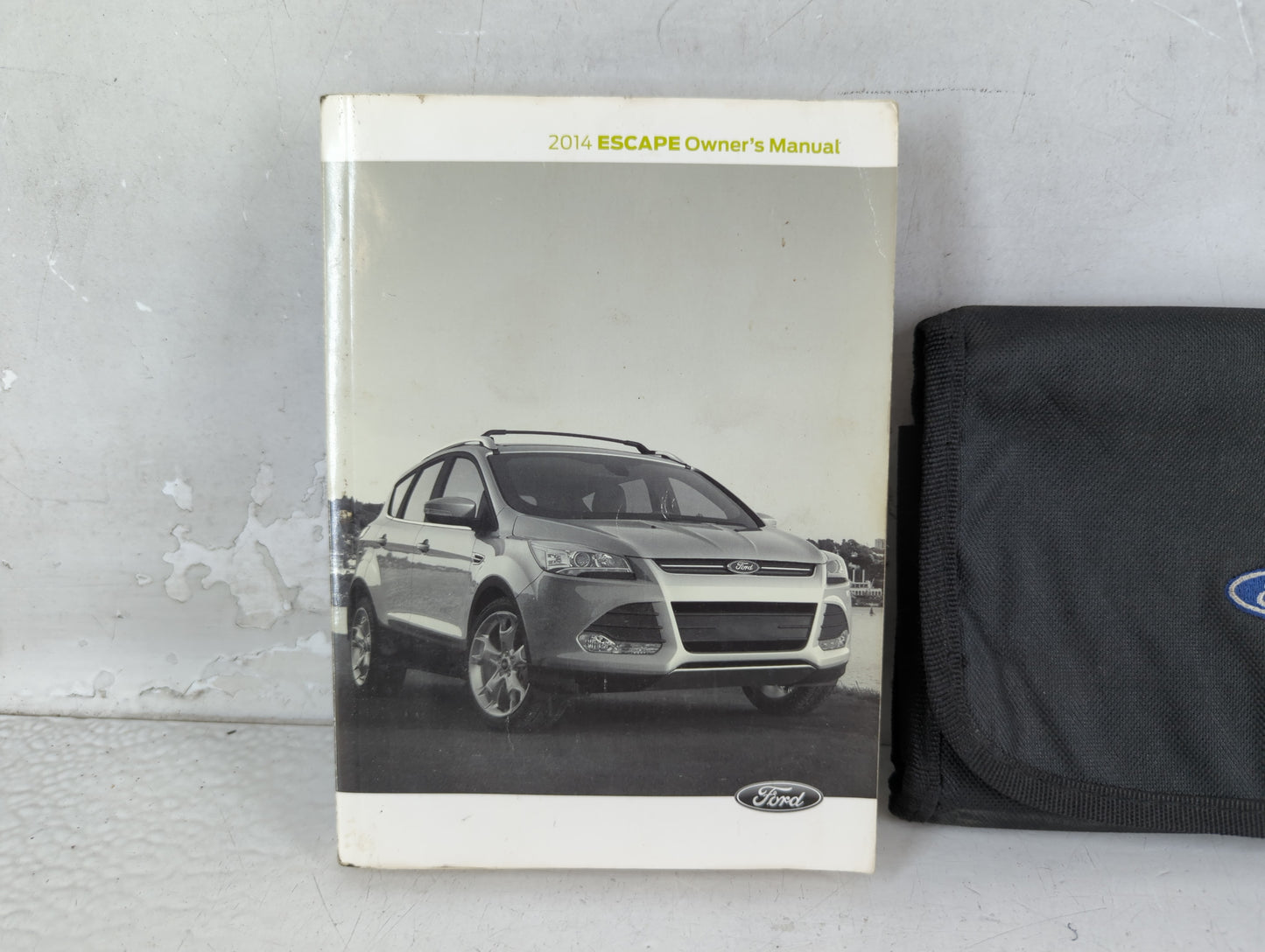 2014 Ford Escape Owners Manual Book Guide P/N:EJ5J 19A321 AB OEM Used Auto Parts - Oemusedautoparts1.com