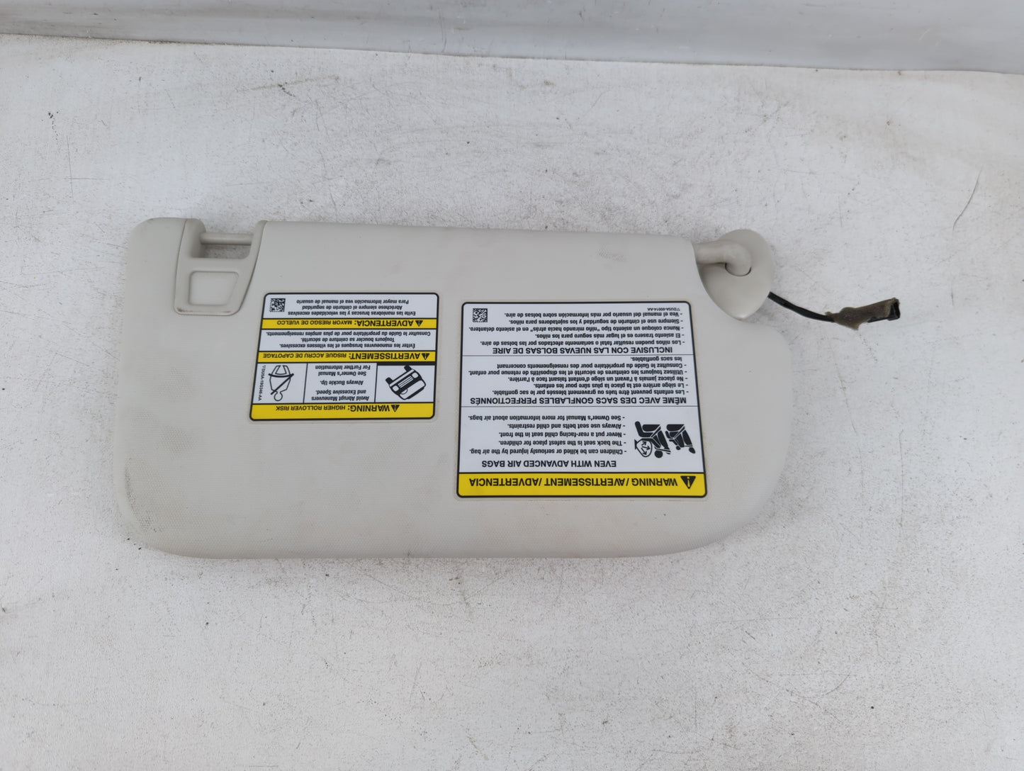 2013-2019 Ford Escape Sun Visor Shade Replacement Driver Left Mirror Fits Fits 2013 2014 2015 2016 2017 2018 2019 OEM Used A