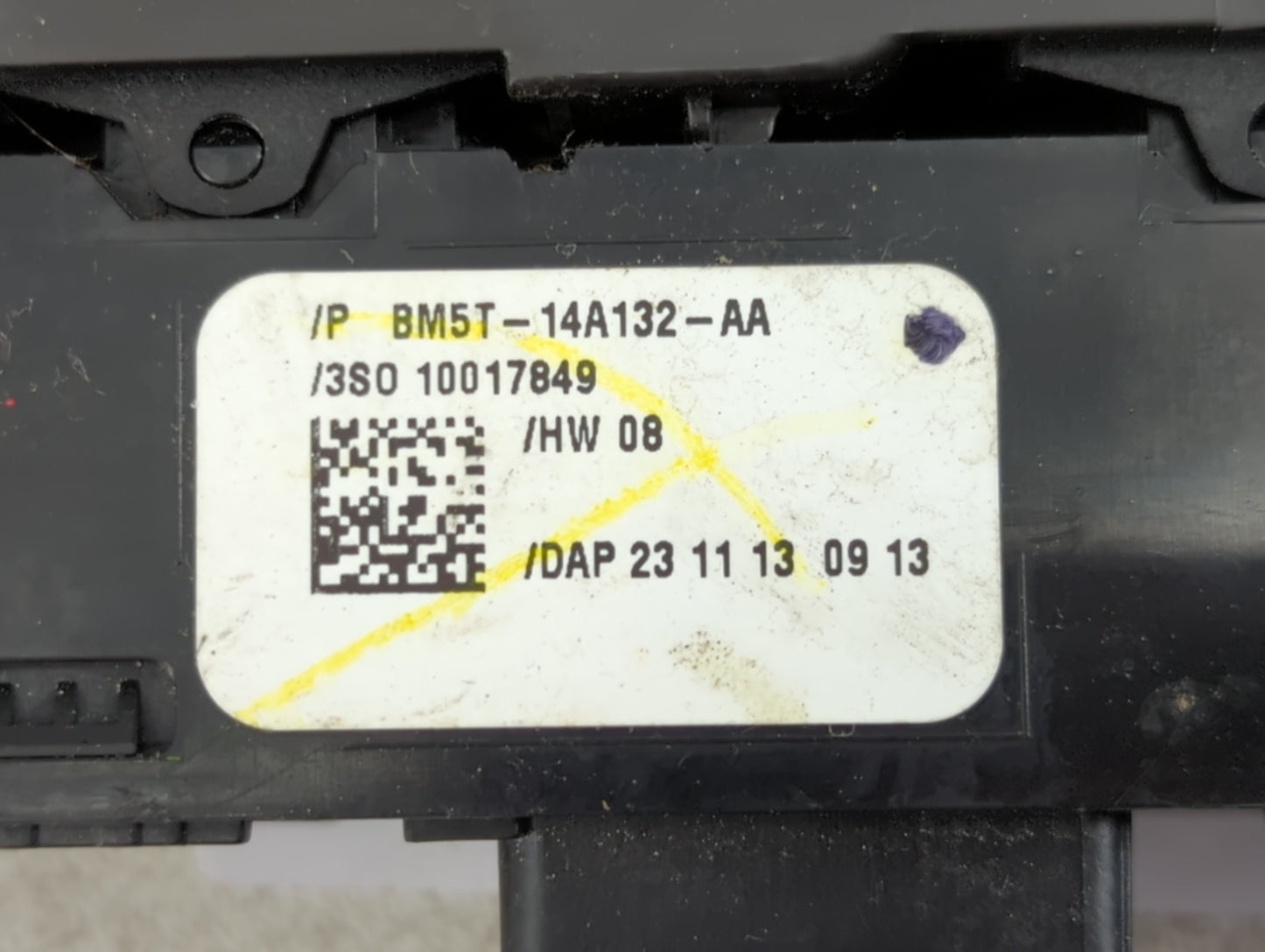 2013-2019 Ford Escape Master Power Window Switch Replacement Driver Side Left P/N:BM5T-14A132-AA Fits OEM Used Auto Parts - 