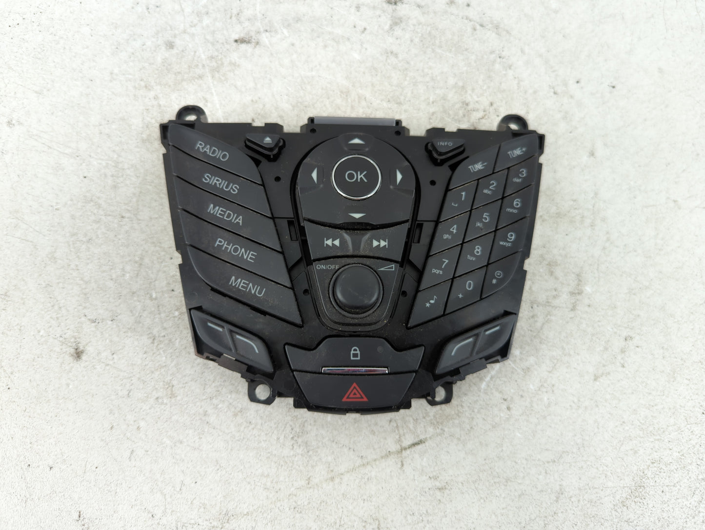 2013-2016 Ford Escape Radio AM FM Cd Player Receiver Replacement P/N:DJ5T 18K811 BA Fits Fits 2013 2014 2015 2016 OEM Used A