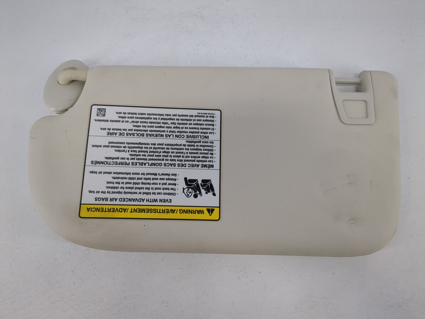 2013-2019 Ford Escape Sun Visor Shade Replacement Passenger Right Mirror Fits Fits 2013 2014 2015 2016 2017 2018 2019 OEM Us