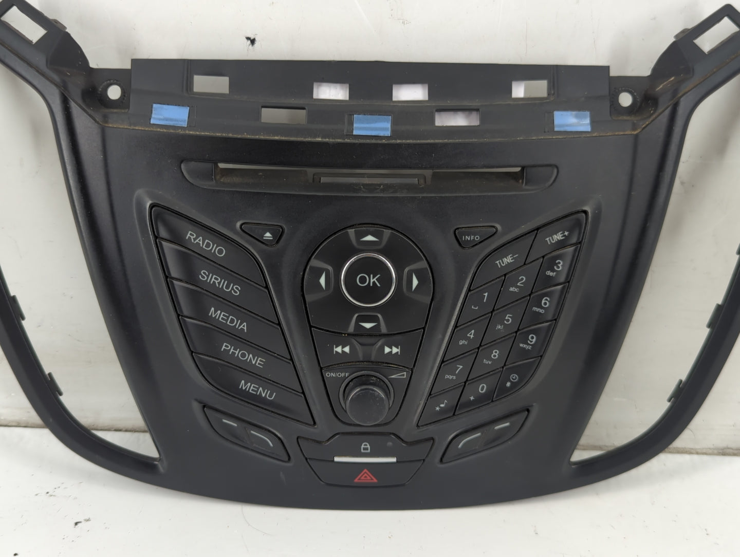 2013-2016 Ford Escape Radio AM FM Cd Player Receiver Replacement P/N:DJ5T-18K811 GA Fits Fits 2013 2014 2015 2016 OEM Used A