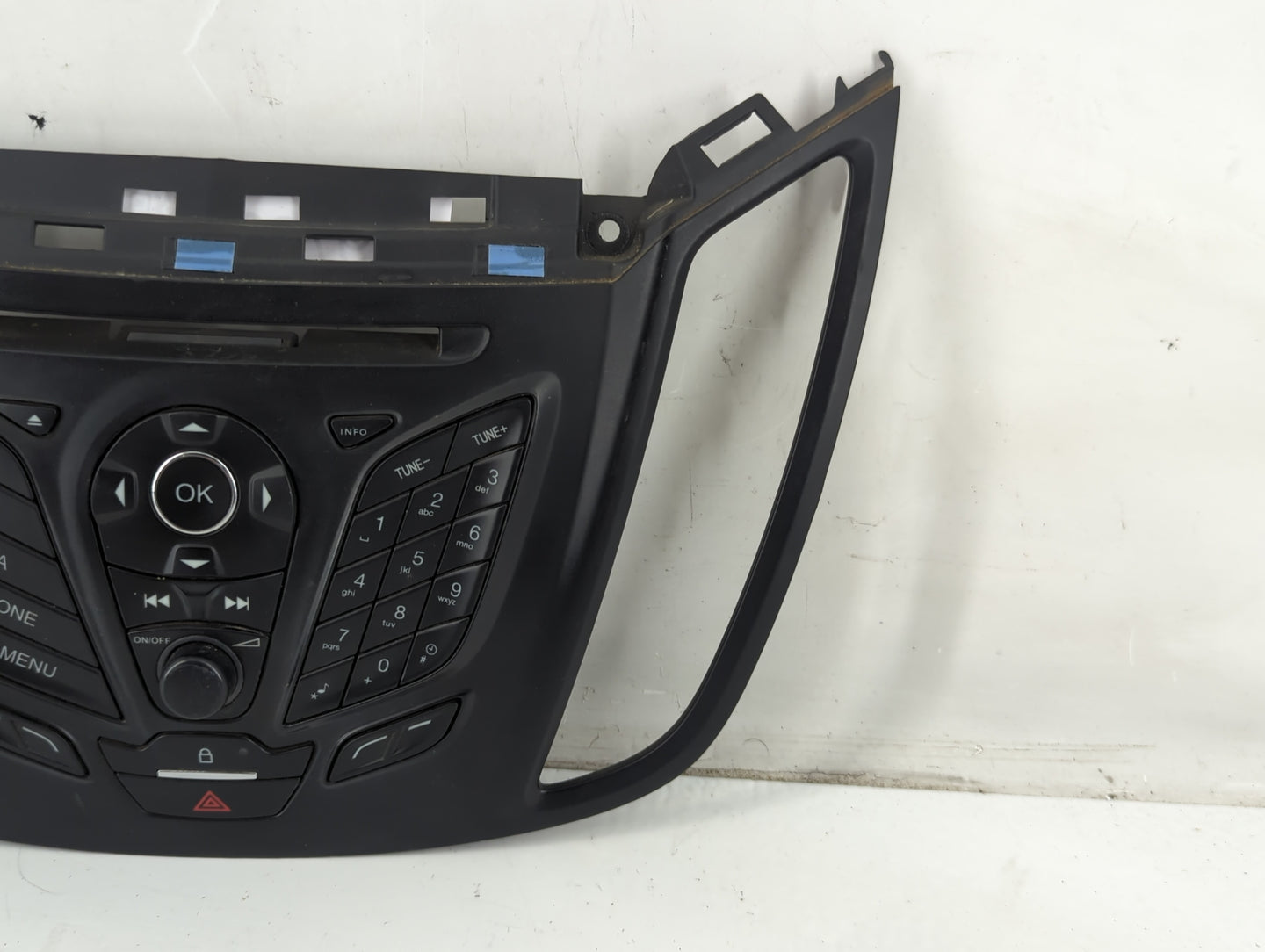 2013-2016 Ford Escape Radio AM FM Cd Player Receiver Replacement P/N:DJ5T-18K811 GA Fits Fits 2013 2014 2015 2016 OEM Used A