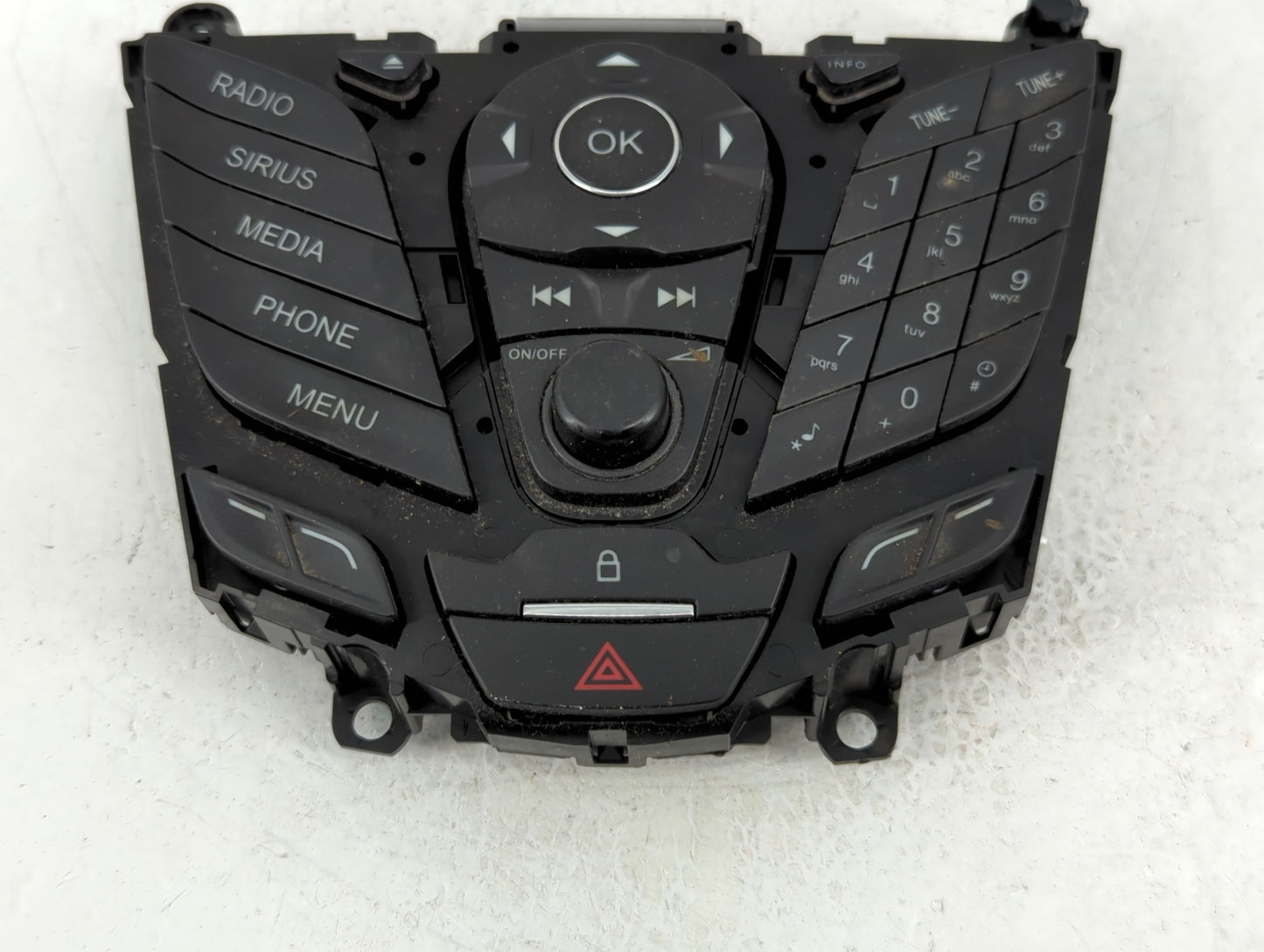 2013-2016 Ford Escape Radio AM FM Cd Player Receiver Replacement P/N:DJ5T-18K811 BA Fits Fits 2013 2014 2015 2016 OEM Used A