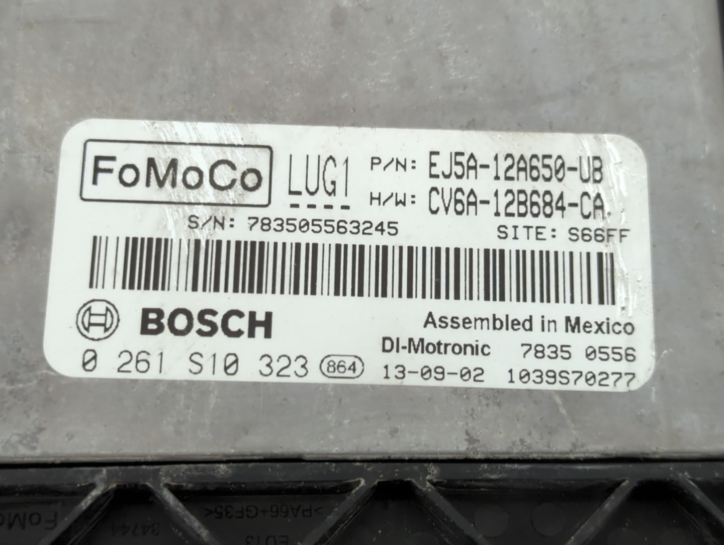 2013-2016 Ford Escape PCM Engine Control Computer ECU ECM PCU OEM P/N:CV6A-12B684-CA EJ5A-12A650-UB Fits Fits 2013 2014 2015