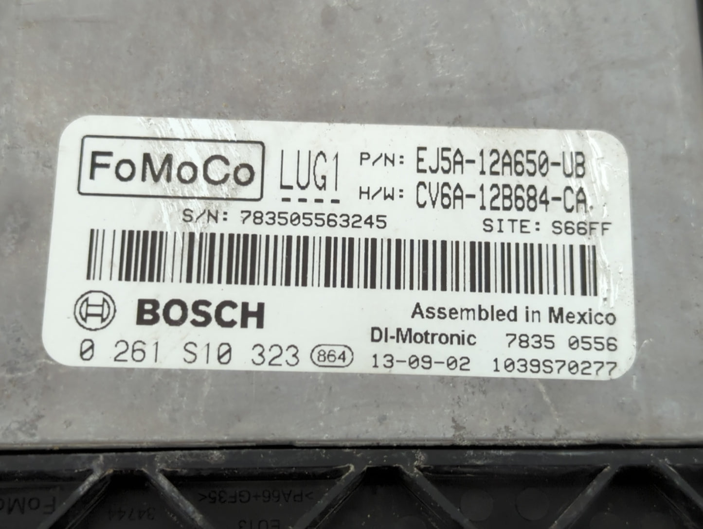 2013-2016 Ford Escape PCM Engine Control Computer ECU ECM PCU OEM P/N:CV6A-12B684-CA EJ5A-12A650-UB Fits Fits 2013 2014 2015