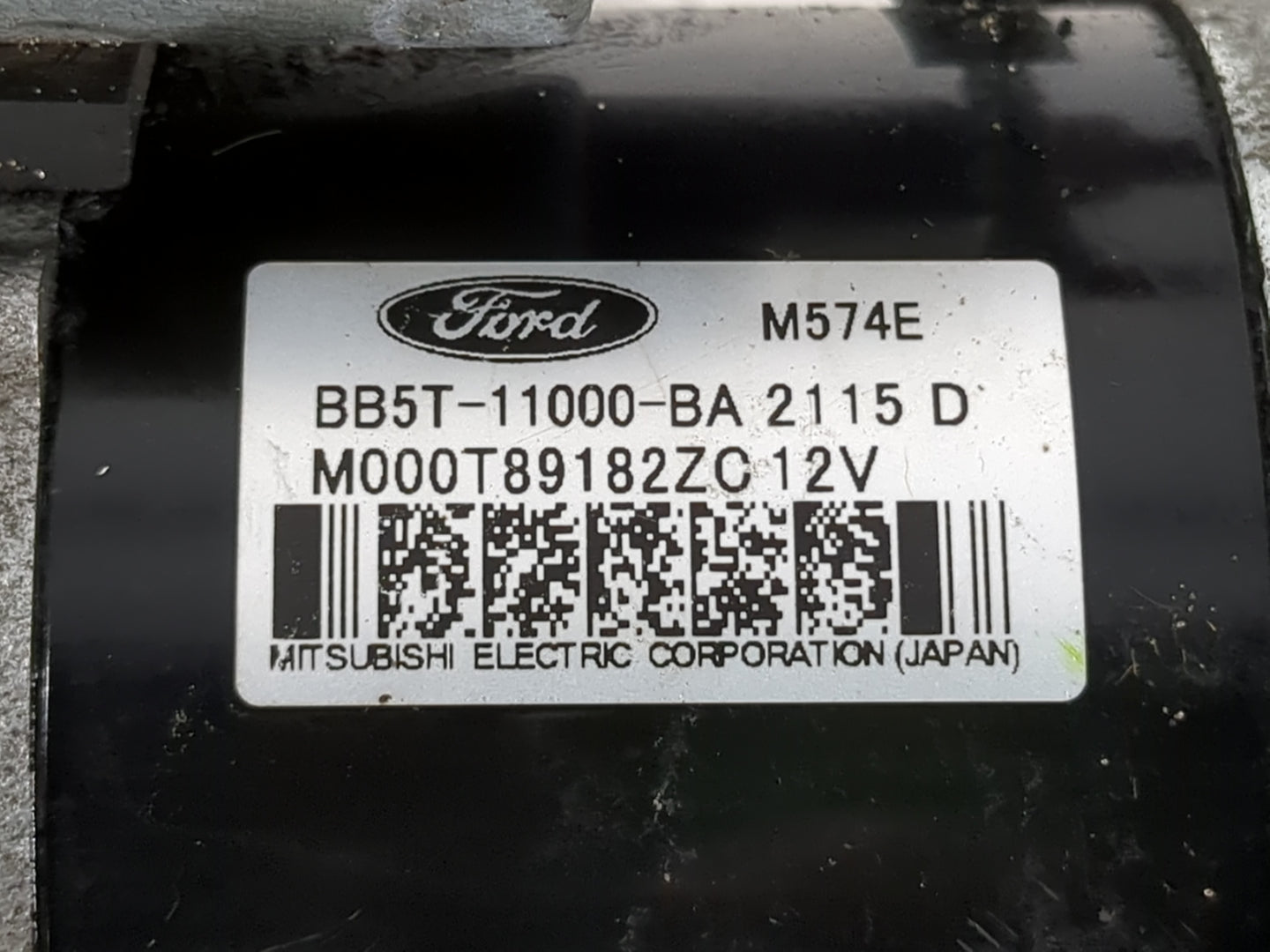 2013-2017 Ford Escape Car Starter Motor Solenoid OEM P/N:2115 D BB5T-11000-BA Fits OEM Used Auto Parts - Oemusedautoparts1.c