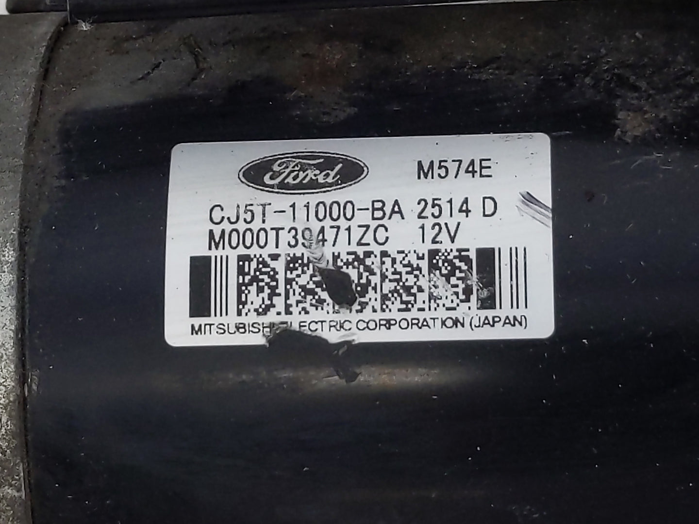 2013-2016 Ford Escape Car Starter Motor Solenoid OEM P/N:M000T39471ZC CJ5T-11000-BA Fits Fits 2013 2014 2015 2016 OEM Used A