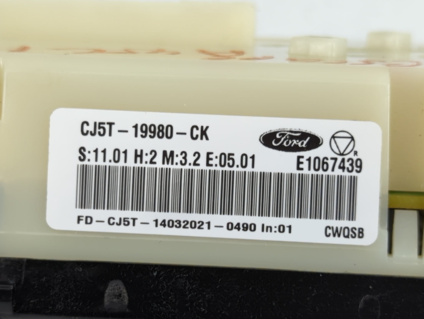 2013-2016 Ford Escape Climate Control Module Temperature AC/Heater Replacement P/N:CJ5T-19980-CK Fits Fits 2013 2014 2015 20