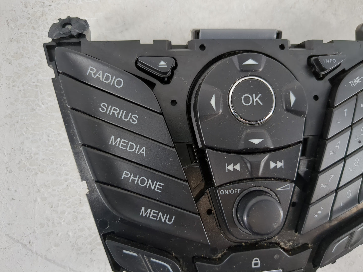 2013-2016 Ford Escape Radio AM FM Cd Player Receiver Replacement P/N:DJ5T 18K811 BA CJ54 18835 AE Fits Fits 2013 2014 2015 2