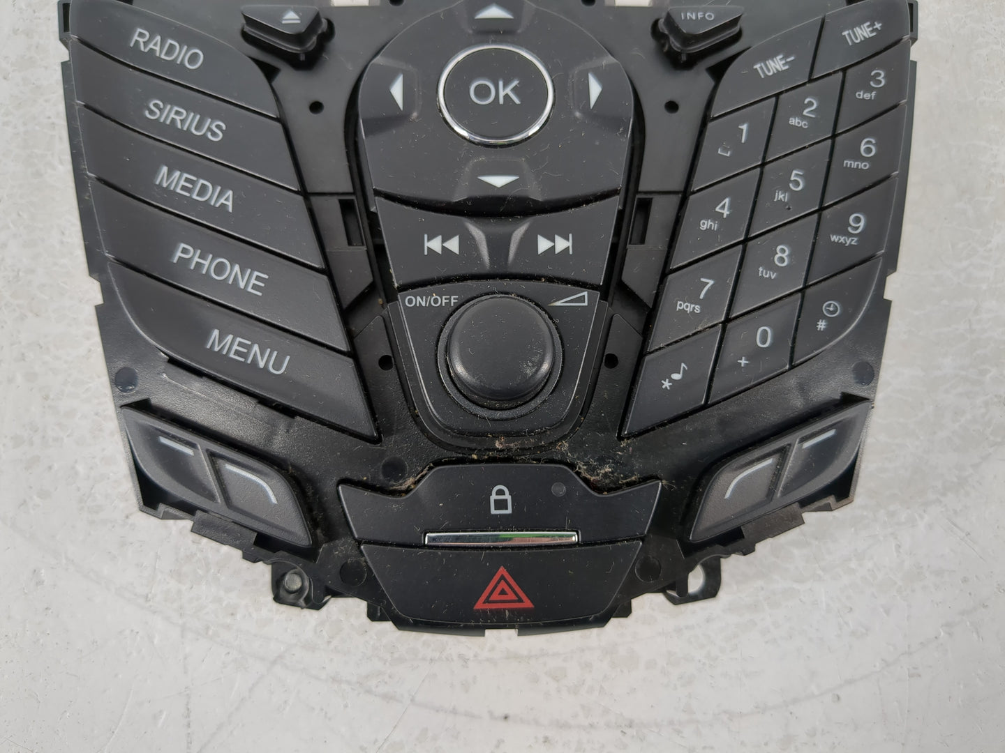 2013-2016 Ford Escape Radio AM FM Cd Player Receiver Replacement P/N:DJ5T 18K811 BA CJ54 18835 AE Fits Fits 2013 2014 2015 2