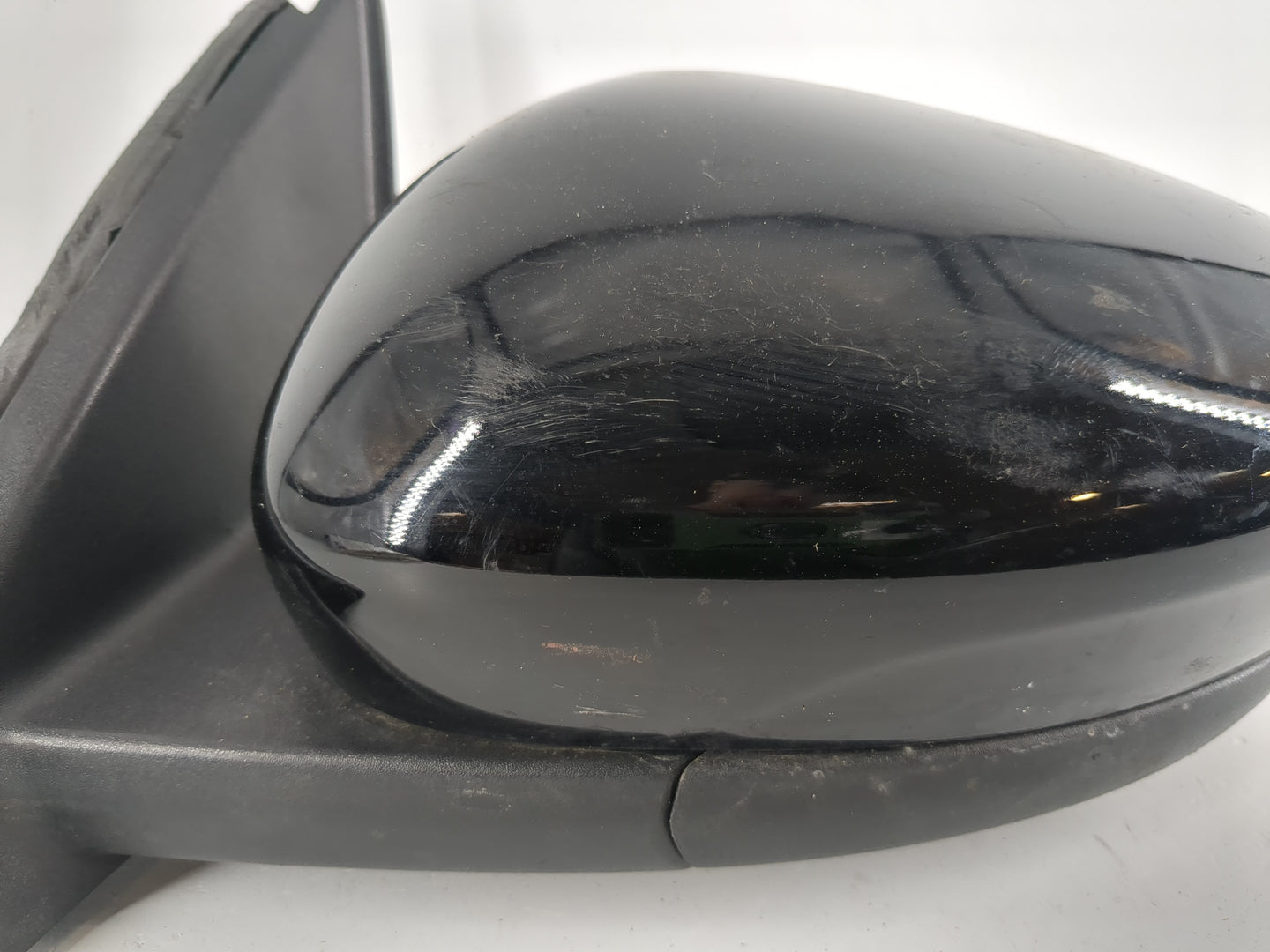 2013-2016 Ford Escape Passenger Right Side View Manual Door Mirror Black - Oemusedautoparts1.com