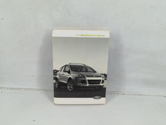 compare product 2014 Ford Escape Owners Manual Book Guide P/N:EJ5J 19A321 AB OEM Used Auto Parts