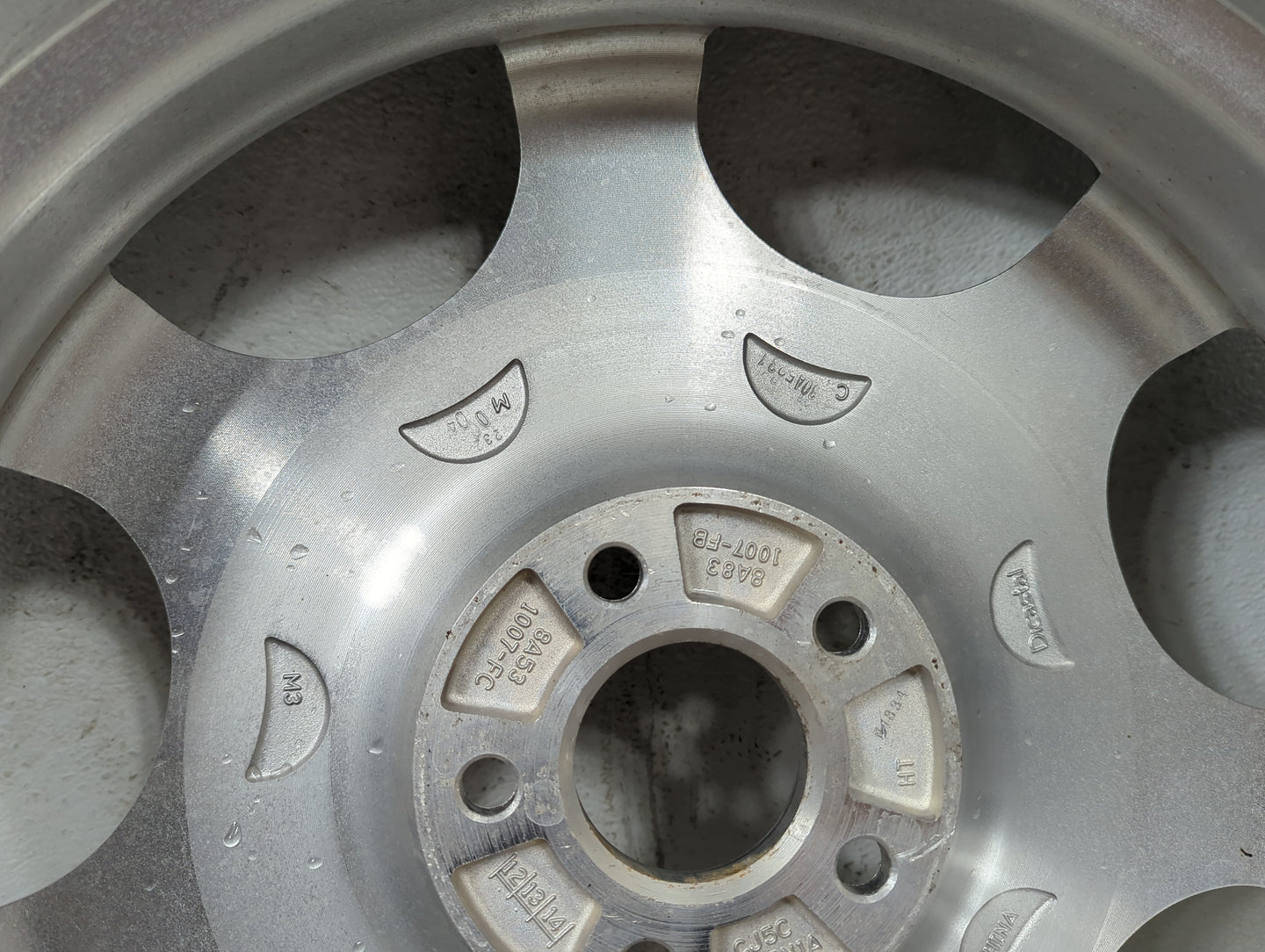 2013-2016 Ford Escape Spare Donut Tire Wheel Rim Oem 1159803 - Oemusedautoparts1.com