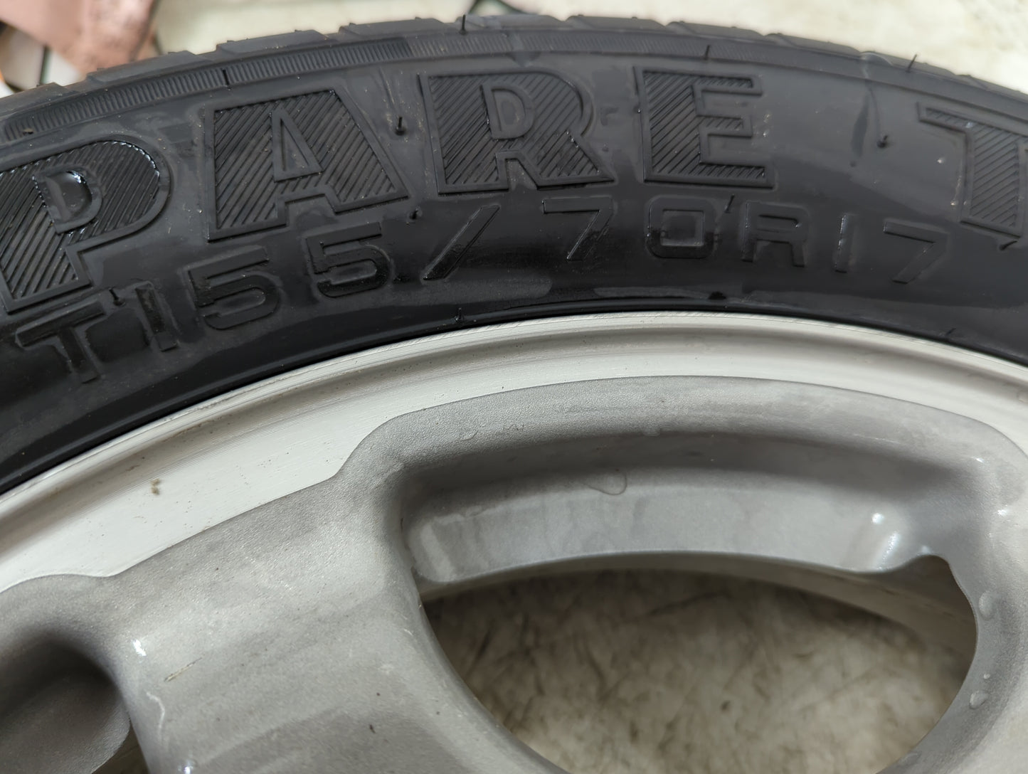 2013-2016 Ford Escape Spare Donut Tire Wheel Rim Oem 1159803 - Oemusedautoparts1.com