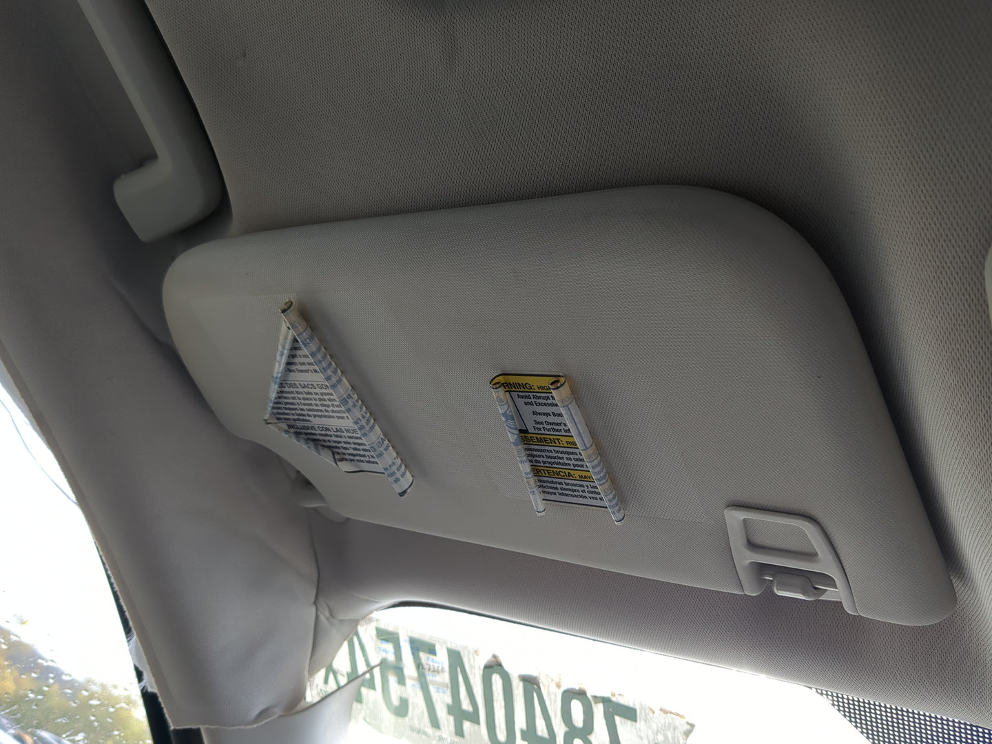 2013-2019 Ford Escape Sun Visor Shade Replacement Driver Left Mirror Fits Fits 2013 2014 2015 2016 2017 2018 2019 OEM Used A