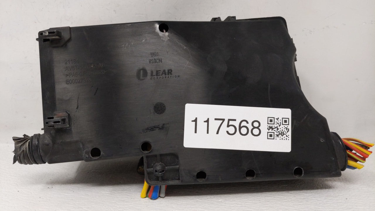 2013-2016 Ford Escape Fusebox Fuse Box Panel Relay Module P/N:AV6T-14A142-AB AVGT-14A076-AB Fits Fits 2013 2014 2015 2016 OE