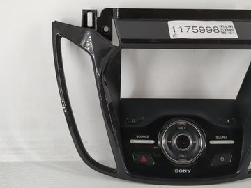 2013-2016 Ford Escape Radio AM FM Cd Player Receiver Replacement P/N:CJ54-18835 Fits Fits 2013 2014 2015 2016 OEM Used Auto Parts