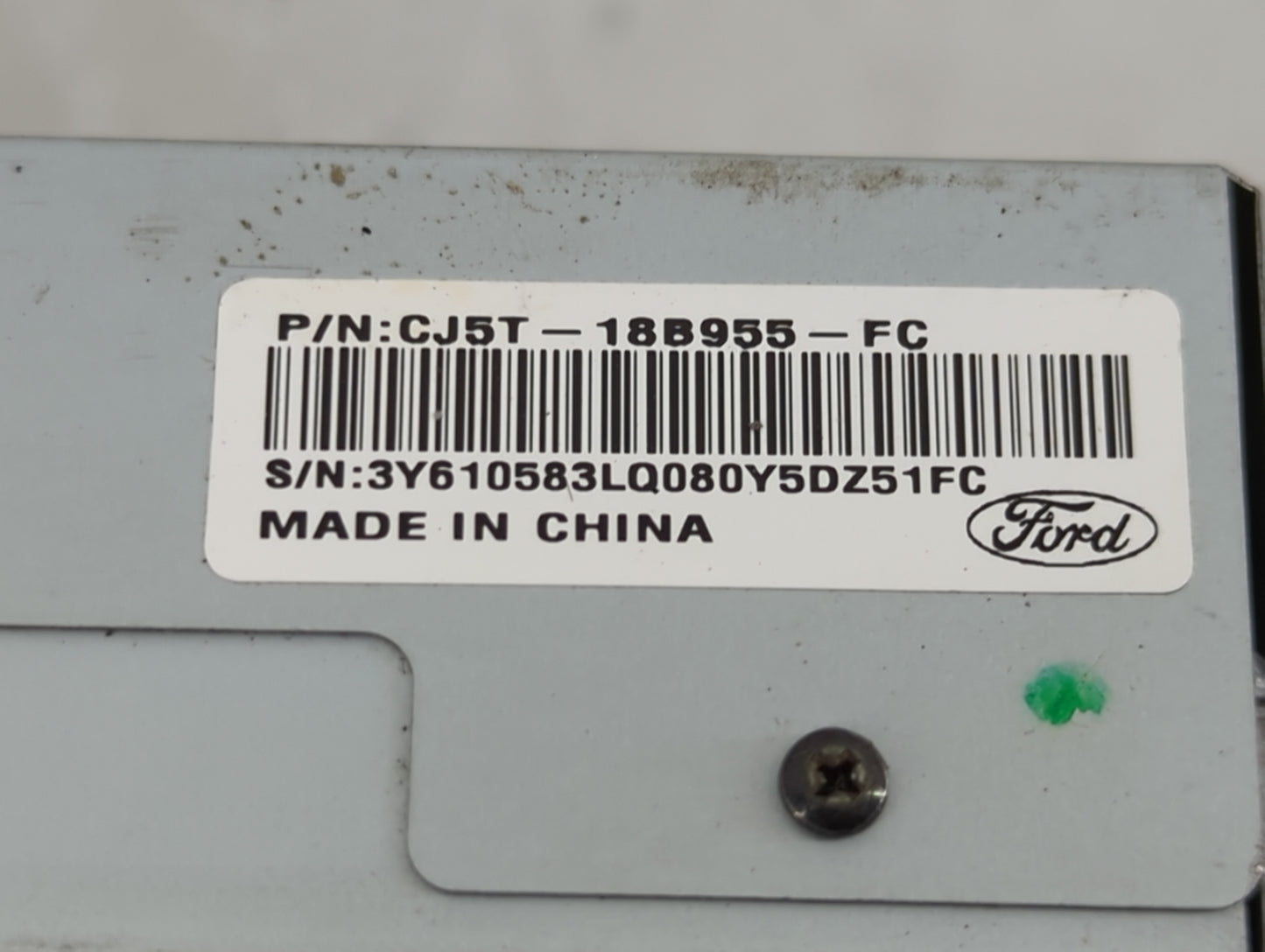 2013-2014 Ford Escape Information Display Screen 1180993 - Oemusedautoparts1.com