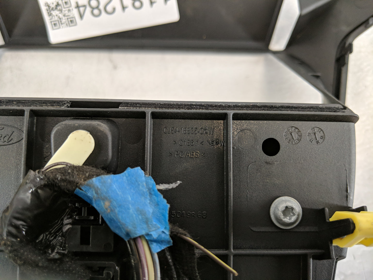 2013-2016 Ford Escape Radio AM FM Cd Player Receiver Replacement P/N:CJ54-18835-CCW Fits Fits 2013 2014 2015 2016 OEM Used A