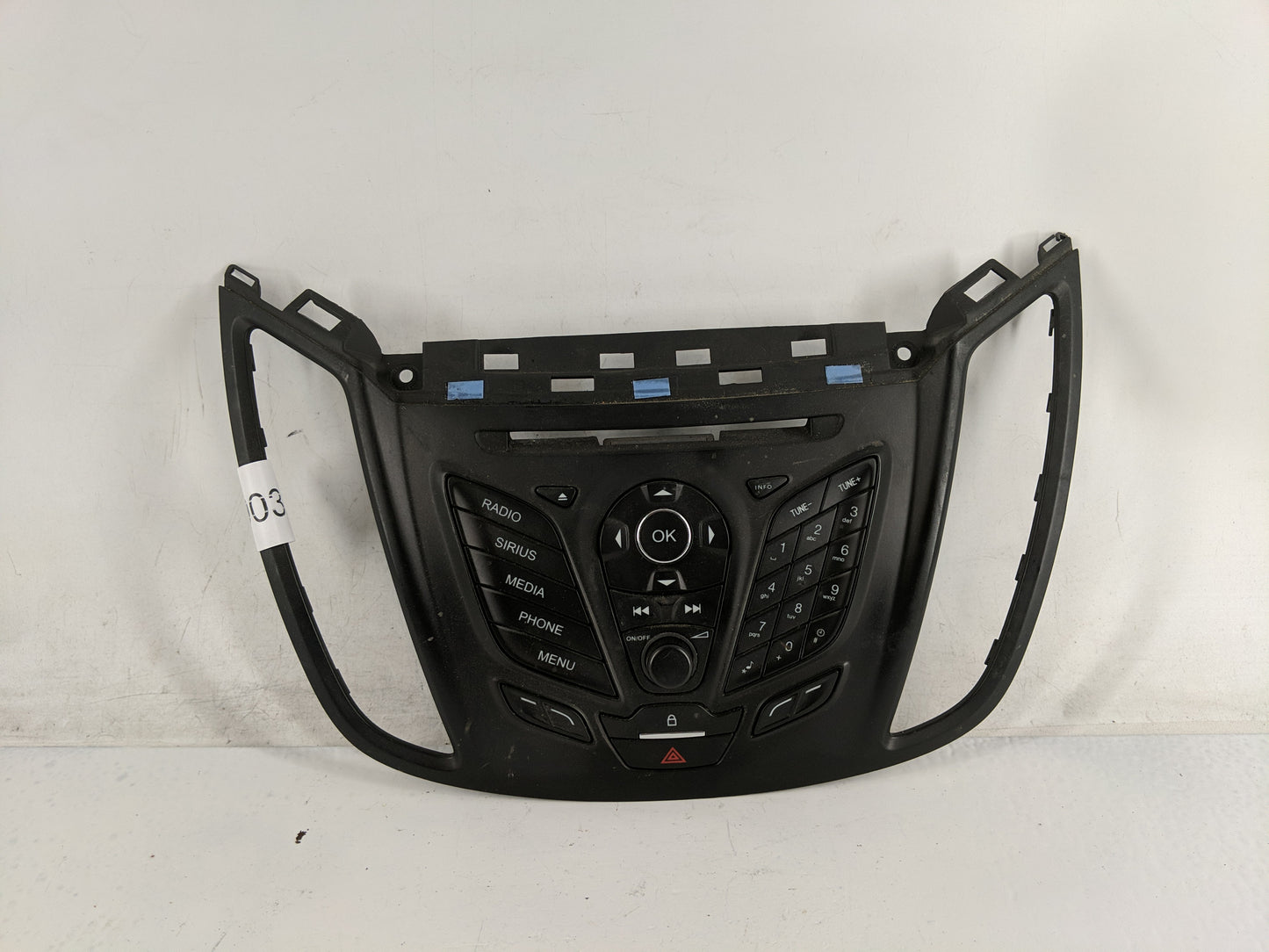 2013-2016 Ford Escape Radio Control Panel - Oemusedautoparts1.com