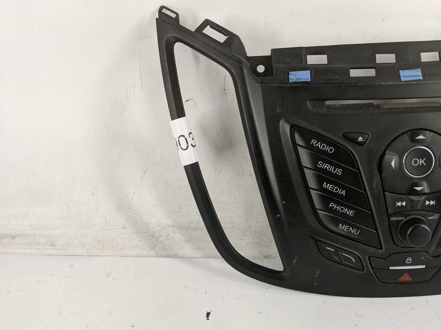 2013-2016 Ford Escape Radio Control Panel - Oemusedautoparts1.com