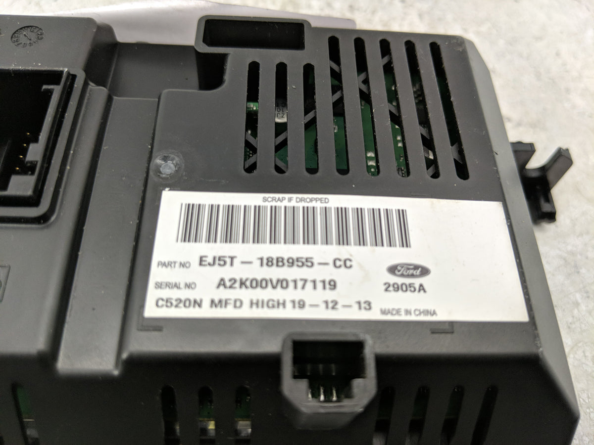 2014-2015 Ford Escape Information Radio Display Screen 1227922 - Oemusedautoparts1.com