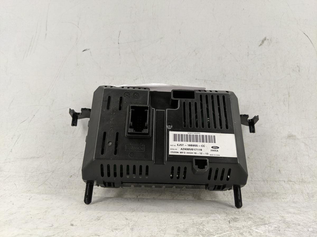2014-2015 Ford Escape Information Radio Display Screen 1227922 - Oemusedautoparts1.com