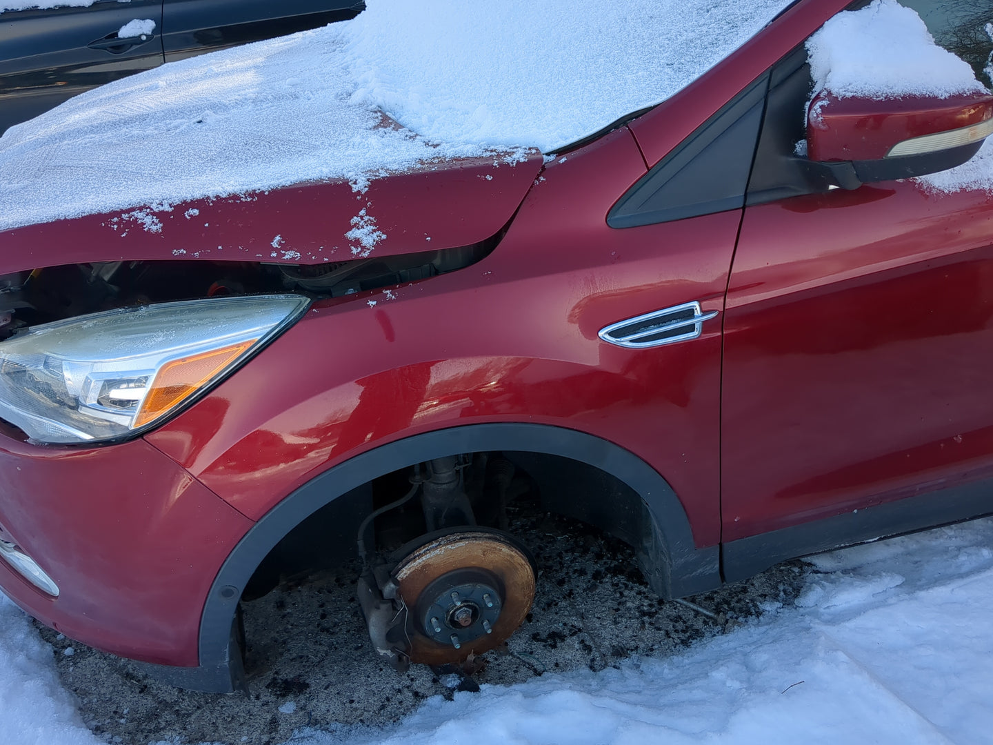 2014 Ford Escape Driver Fender 1249747 - Oemusedautoparts1.com