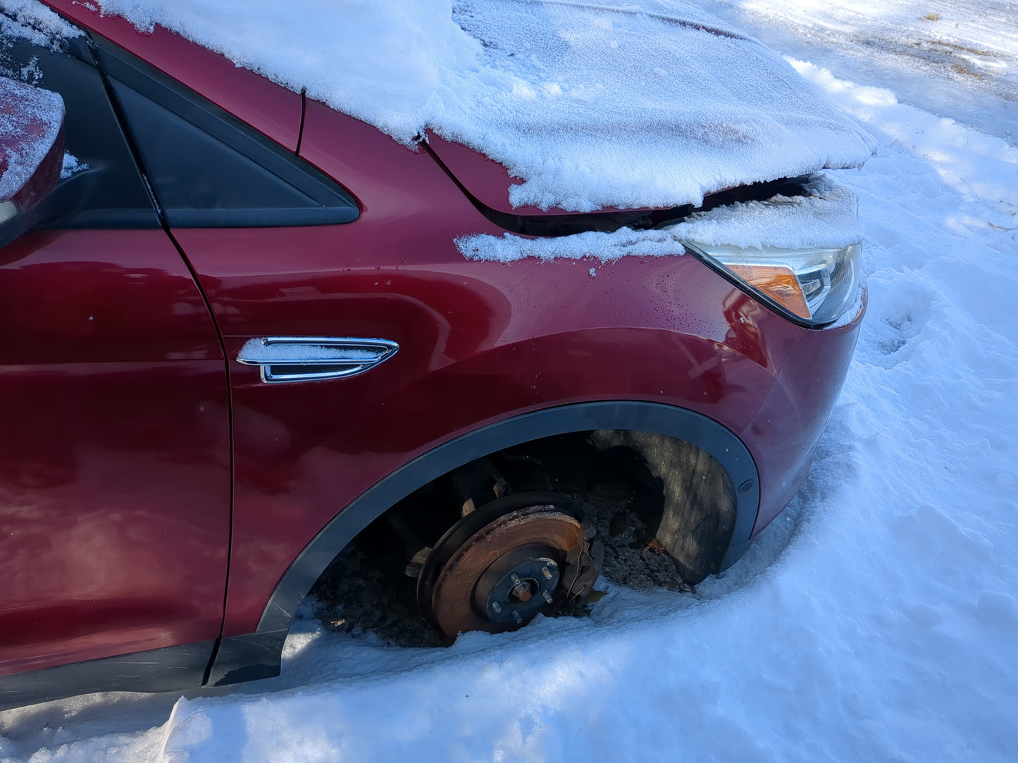 2014 Ford Escape Passenger Fender - Oemusedautoparts1.com