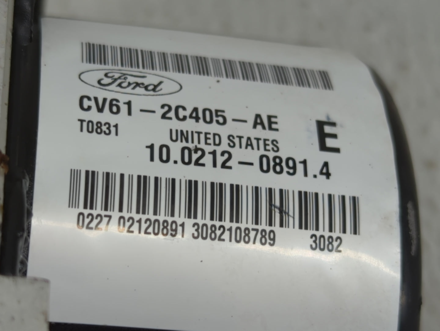 2013-2015 Ford Escape ABS Pump Control Module Replacement P/N:CV61-2C405-AE Fits Fits 2013 2014 2015 OEM Used Auto Parts - O