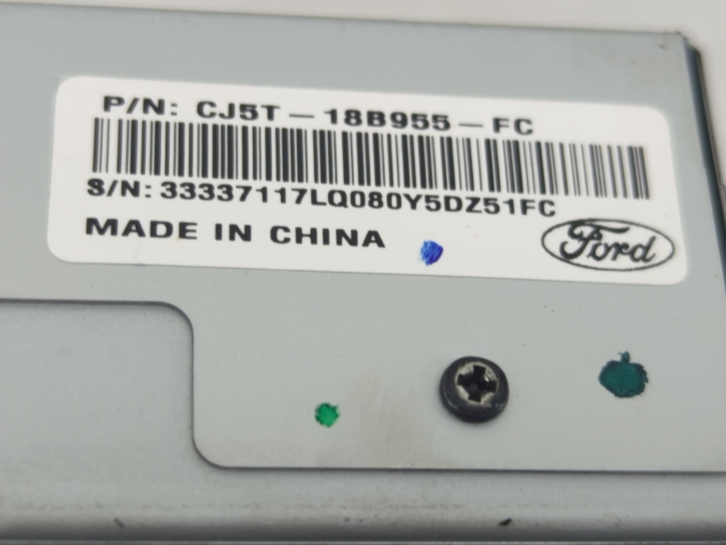 2013-2014 Ford Escape Information Display Screen - Oemusedautoparts1.com
