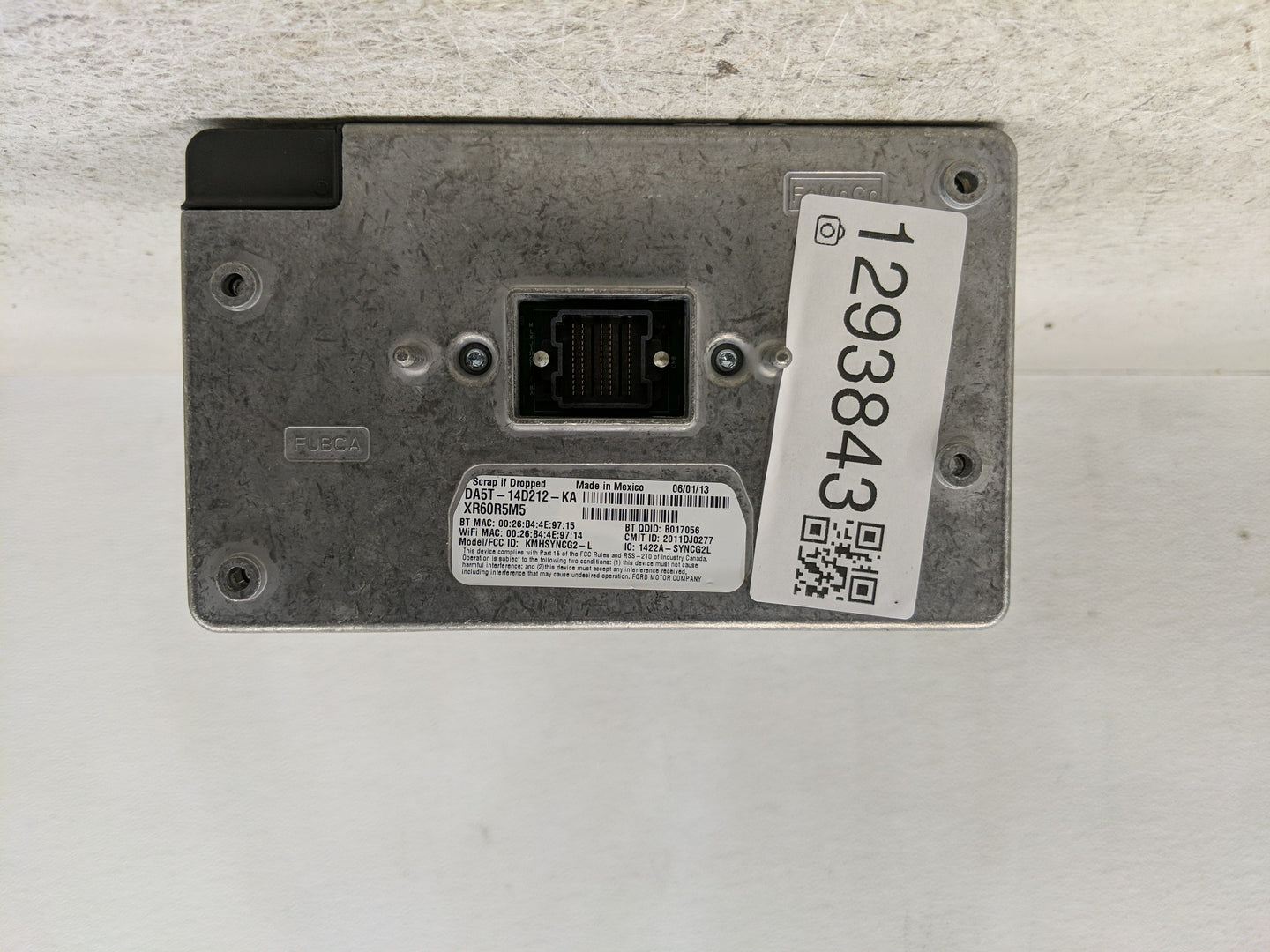 2014 Ford Escape PCM Engine Control Computer ECU ECM PCU OEM P/N:DA5T-14D212-KA Fits OEM Used Auto Parts - Oemusedautoparts1