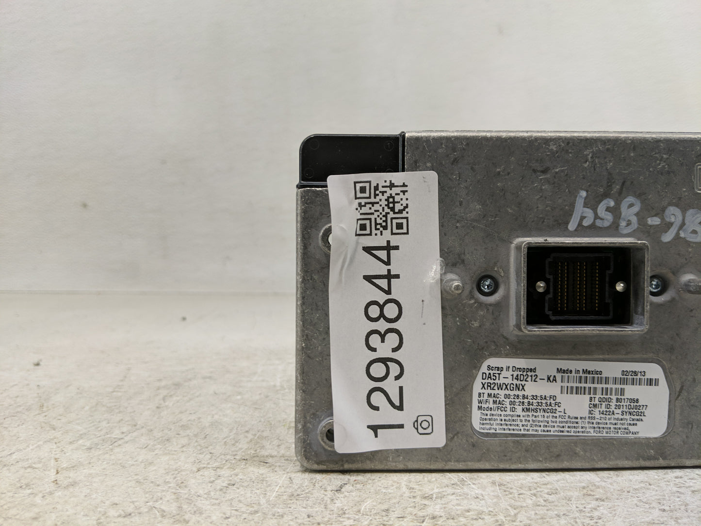 2014 Ford Escape PCM Engine Control Computer ECU ECM PCU OEM P/N:DA5T-14D212-KA Fits OEM Used Auto Parts - Oemusedautoparts1