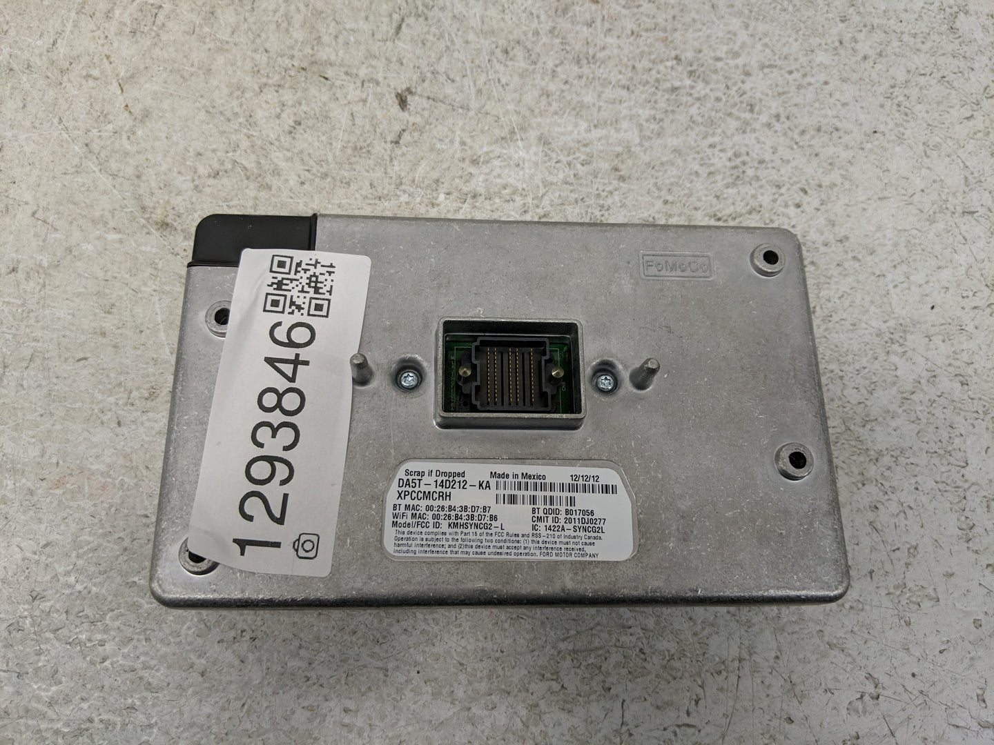 2014 Ford Escape PCM Engine Control Computer ECU ECM PCU OEM P/N:DA5T-14D212-KA Fits OEM Used Auto Parts - Oemusedautoparts1