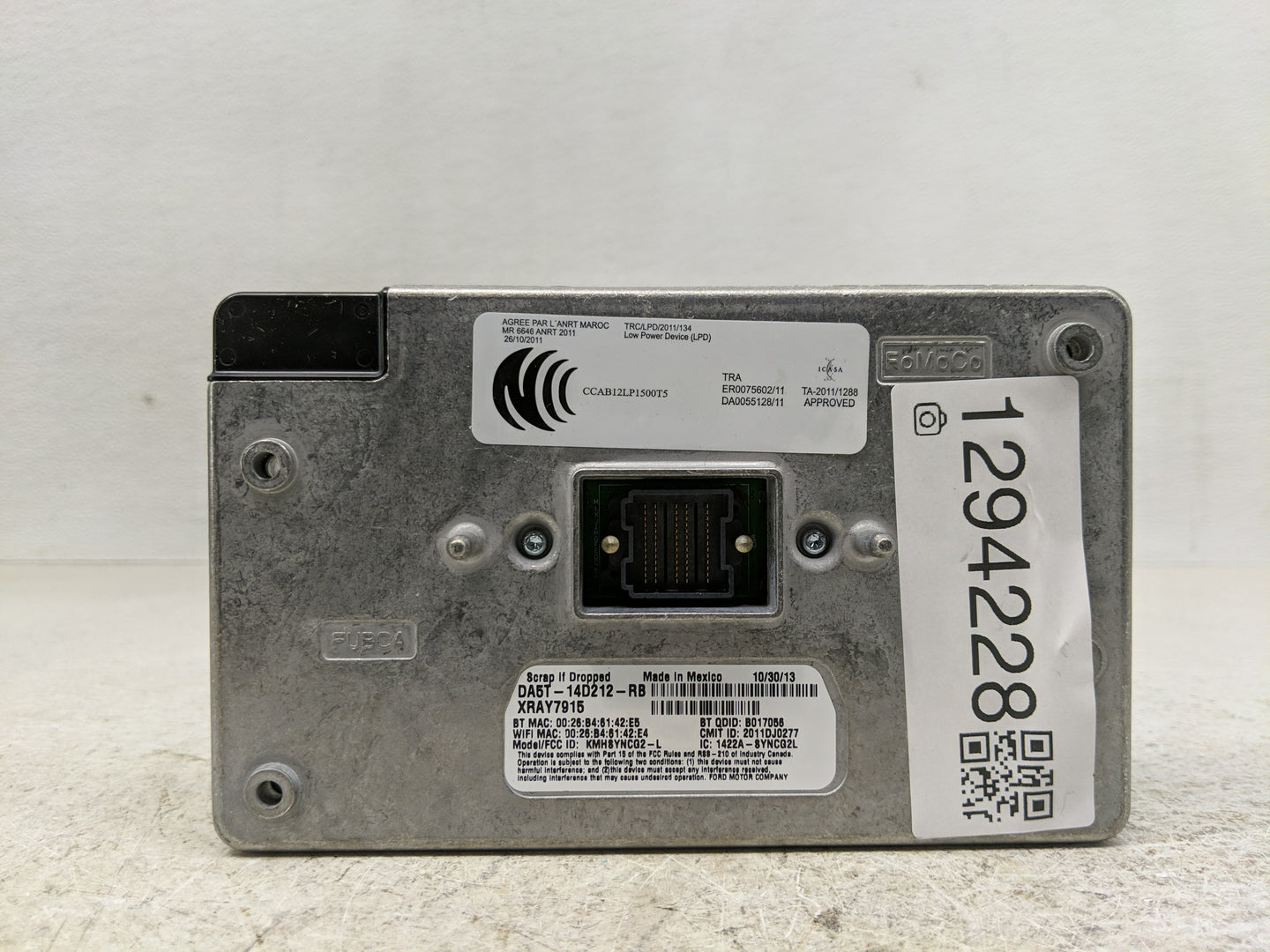 2014 Ford Escape Information Display Screen - Oemusedautoparts1.com