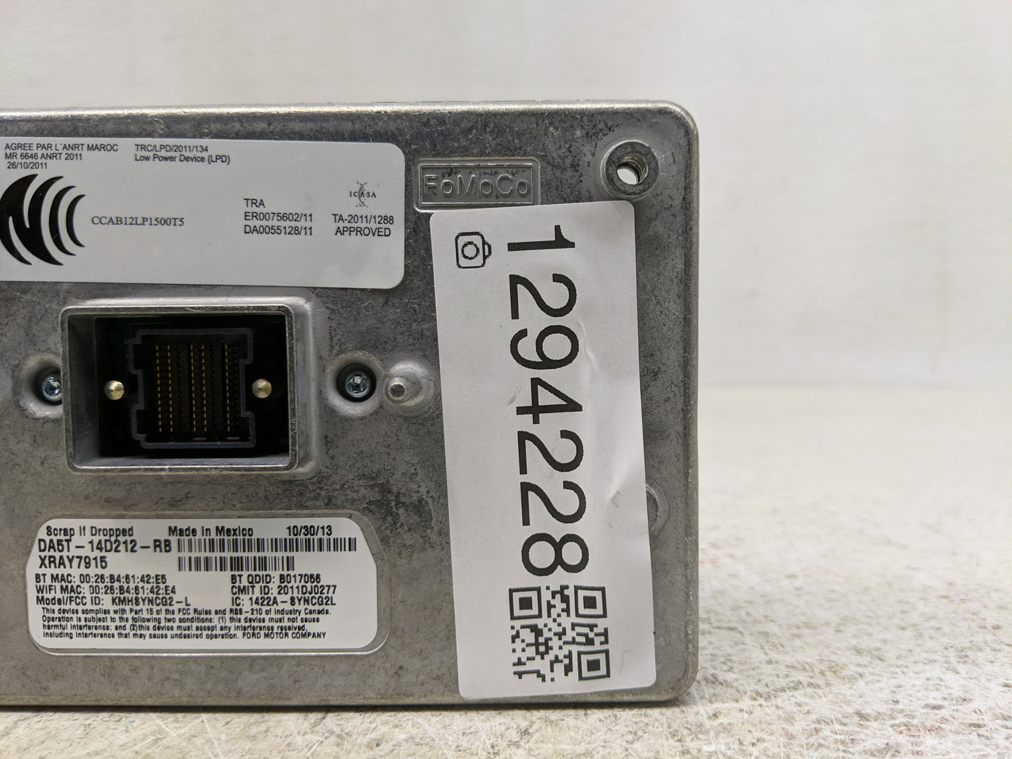 2014 Ford Escape Information Display Screen - Oemusedautoparts1.com