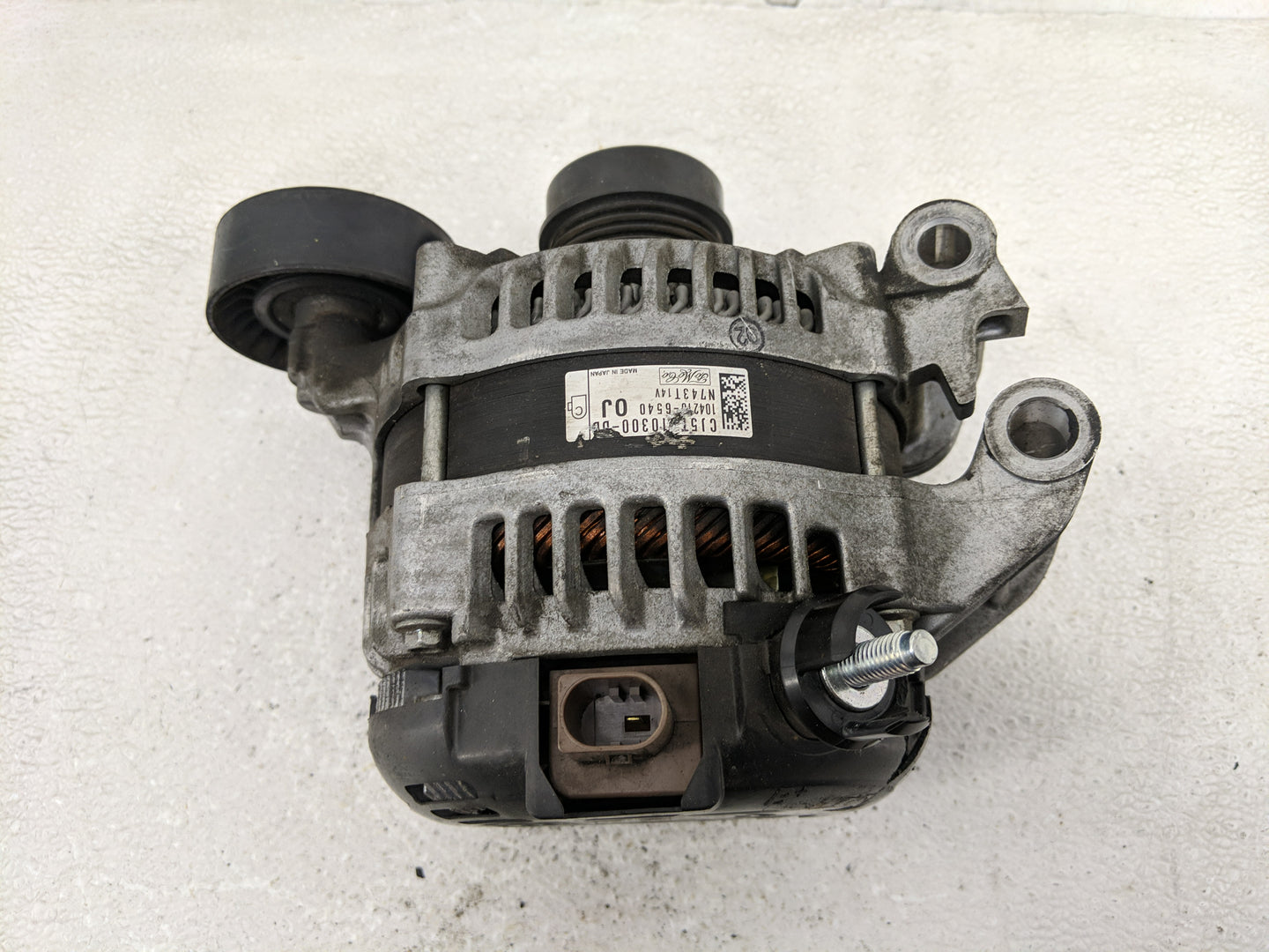 2013-2019 Ford Escape Alternator Replacement Generator Charging Assembly Engine OEM P/N:CJ5T-10300-BB Fits OEM Used Auto Par